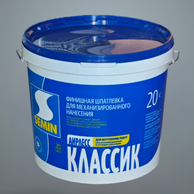 Шпатлевка финишная Semin AIRLESS CLASSIC (BOSS)  (СИНЯЯ КРЫШКА)