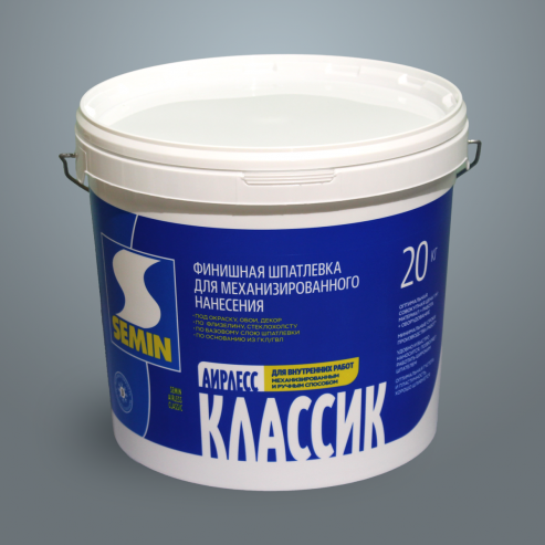 Шпатлевка финишная Semin AIRLESS CLASSIC (БЕЛАЯ КРЫШКА)