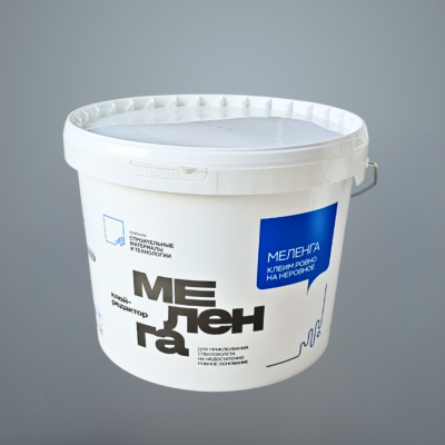 Клей-редактор Меленга с эффектом локального выравнивания основания. Для стеклохолста и флизелина.