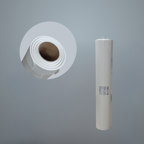 Картон ламинированный для защиты полов белого цвета. Плотность 200 г/м кв. Размер 0,76 м*36 м = 27 м кв.